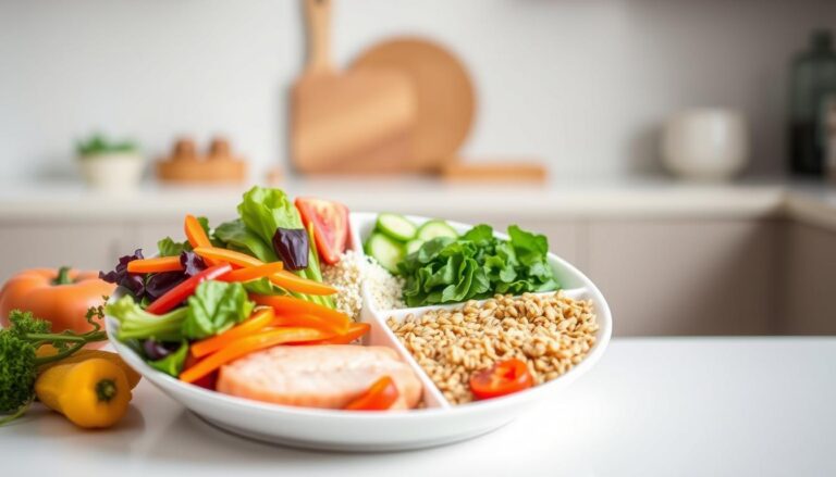 balanced meal plate