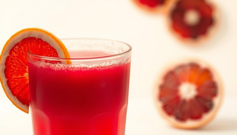blood orange juice