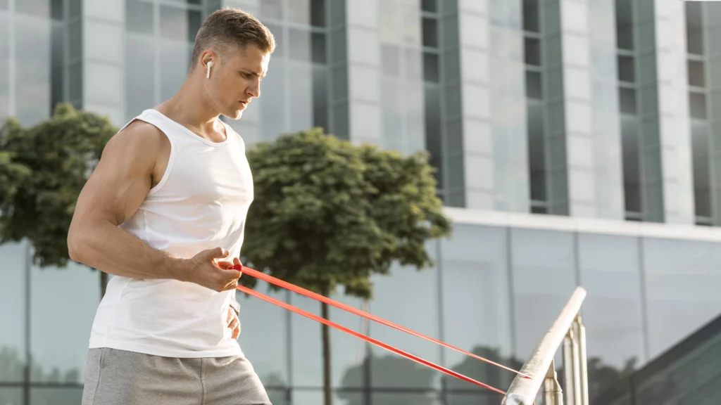 upper body band resistance