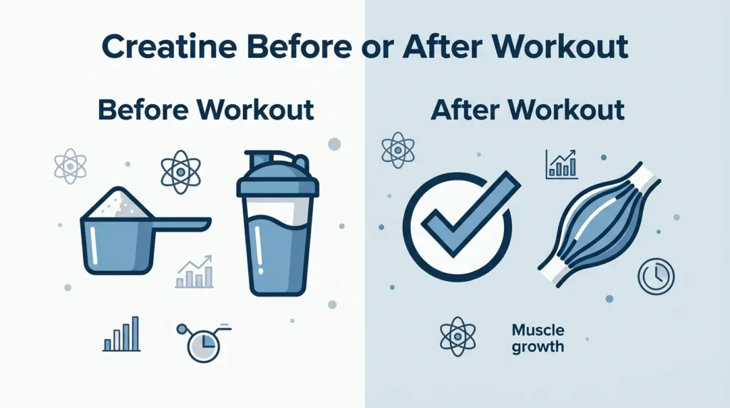 Creatine Before or After Workout