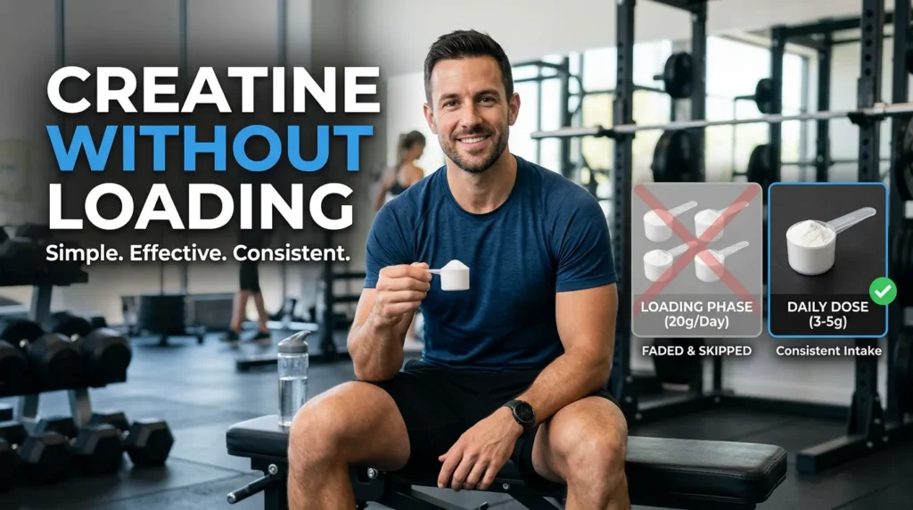 creatine without loading phase